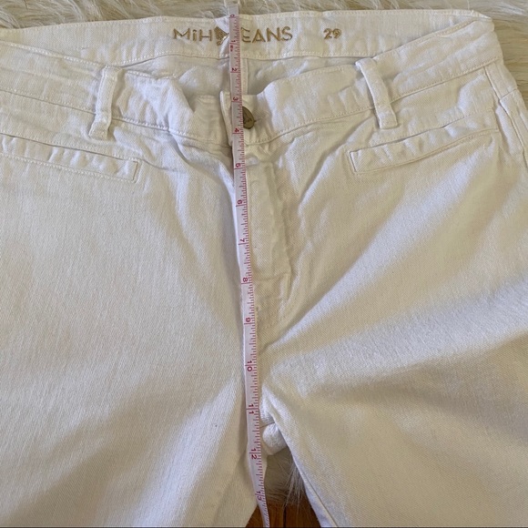 MiH The Paris Cropped White Jeans Size 29 - Picture 12 of 14